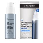 Neutrogena Anti Aging Retinol Face Cream SPF 30, Rapid Wrinkle Repair Moisturizer, 29 ml