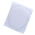 IGOGO 2 Inch Round Epoxy Sticker for Bottle Cap Pendants - (50.8mm) Clear Color,50 PCS