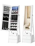 Nicetree Jewelry Cabinet Armoire wi