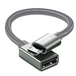 AGARO USB Type A Female 3.0 to Micro OTG with Nylon Braided Cable