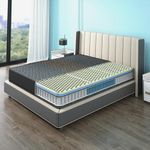 Sleepyhead Technic Hybrid - 3 Zone 6D Hexagon Grid Mattress with 3 Zone Pocket Spring |10 Years Warranty |Medium Firm |3000 Air Pockets for Air Circulation |8 Inch Queen Size Bed Mattress (72x60x8)
