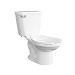 Simple Project Kids Toilet For Bathroom, Ceramic Baby Potty Training Toilet 10-Inch Rough-In Children Toilet For Daycares, Playgrounds, And Home Use - 10.5" Bowl Height