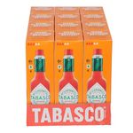 TABASCO Original Red Pepper Sauce Pack of 12, 60ml Each | Classic Hot Sauce | Bulk Value Pack | Perfect for Restaurants, Cloud Kitchen & Gifting