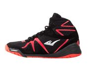 Everlast PIVT Low Top Boxing Shoes - Black/Red - Size 8