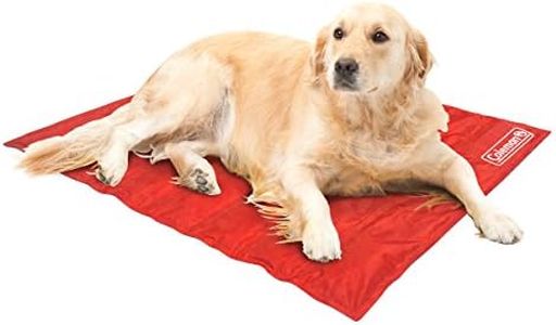 Coleman Comfort Cooling Gel Pet Pad Mat in Large 20x36 for Large Pets (Red)