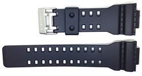 Casio GA-100 Black resin watch strap