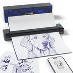 PeriPage P90 Wireless Tattoo Stencil Printer - Professional Portable Thermal Tattoo Transfer Machine for Beginners & Experts