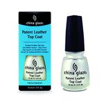 China Glaze Nail Polish-Patent Leather Top Coat, 0.5-Ounce