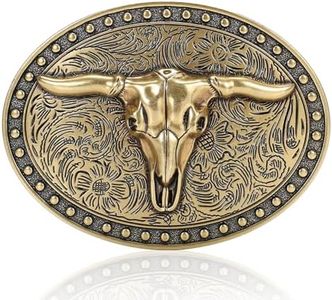 BELTROAD Western Belt Buckles for Men Women Cowboy Rodeo Cowgirl Western Party Mens Replacement Novelty Belt Buckle Gifts