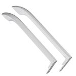 5304506469 Premium Quality Refrigerator Door Handle Set, White, Replacement for FRIGIDAIRE, WESTINGHOUSE.