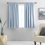 Cerulean Blue Drapes Home Fashion T