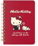 Sanrio 091529 B7 Ring Notebook, Hello Kitty, Hello Kitty, 5.0 x 3.9 x 0.6 inches (12.8 x 10 x 1.5 cm), Character