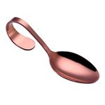 Yardwe Chocolate Plating Gravy Boat Ladle Soup Spoons Stainless Steel Serving Spoons Dessert Spoon Saucier Drizzle Spoons Sauce Ladle Spoon Stainless Steel Scoop Table Spoon Jelly Baby