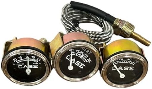 Arko Tractor Parts Temperature Oil Pressure Amp Meter Gauge Set Replacement for Case C D L R S VA VAH VAI VAO V VC VI VO 200B 1341333C1 VT2249 06161AB