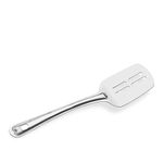 Crystal Stainless Steel Slotted Spatula, Silver, Standard