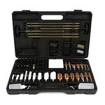 GUGULUZA Universal Gun Cleaning Kit for All Guns Rifle Pistol Shotgun Airsoft Cleaning with Travel Case