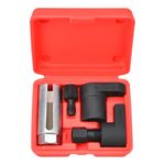 Zoomtools 5Pcs Automotive O2 Oxygen Sensor Removal Socket Wrench Thread Chaser Set Remover Tool