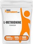 BulkSupplements.com L-Methionine Powder - Choline Supplements - Antioxidants Supplement - Amino Acid Nutritional Supplements - L Methionine 500 mg Powder (500 Grams - 1.1 lbs)