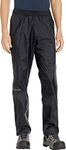 MARMOT Men's PreCip Eco Full Zip Pant | Lightweight, Waterproof Pants for Men, Ideal for Hiking, Jogging, and Camping, 100% Recycled, Black, Large