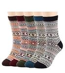 Mens Warm Wool Socks Thick Winter T