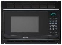 RV Black Microwave Oven with Turnta