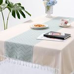 BESBESME Table Cloth Rustic Linen B