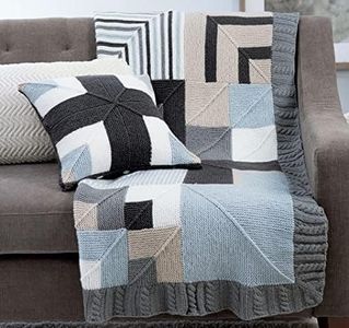 Mitered Square Knitting: 6 Posh Home Décor Projects
