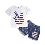Toddler Girl 4th of July Outfit Inf
