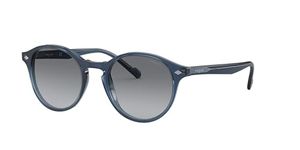 Vogue Eyewear Men's VO5327S Sunglasses, Transparent Blue/Grey Gradient, 48 mm