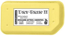 Dry-Brik II Desiccant Blocks - 6 Blocks (2 Packs of 3 Blocks)| Replacement Moisture Absorbing Block for The Global II and Zephyr by Dry & Store | Hearing Device Dehumidifiers (Limited Edition)