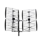 Digiwave ANT7289 Antenna with 360-Degree Adjustable Directional Antenna, Silver