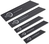 Mercer Culinary 5-Piece Knife Guard Set, Multiple Sizes, Black