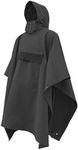 Hazard 4 Poncho Villa Technical Poncho, Black