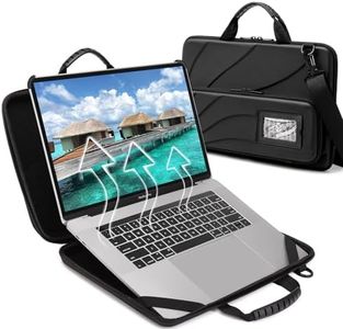 BUG 14.2-15.6 Inch Laptop Case Hard Shell, Protective Laptop Carrying Case with Stand for Heat Dissipation