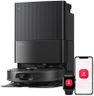 roborock Qrevo S Pro Saugroboter mit Wischfunktion, verbessert von QV 35A, 18.500 Pa, 75 °C Heißwasser-Moppreinigung, Anti-Tangle System, Reactive Tech Hindernisvermeidung, All-in-One Dock (Schwarz)