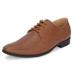 Centrino Men's 6514 Tan Formal Shoes_8 UK (6514-3)