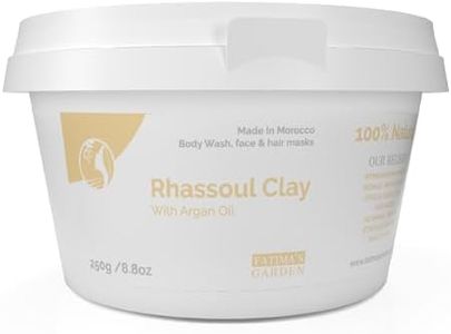 Fatima's Garden Rhassoul Clay with Argan & Eucalyptus - Detox & Soften, 250g