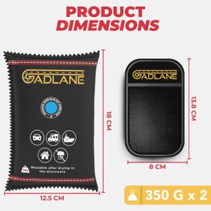 GADLANE Reusable Dehumidifier 2-Pack – Moisture Absorber Set
