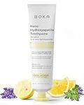 Boka Lemon Lavender Natural Whitening Toothpaste, Nano-Hydroxyapatite for Remineralizing, Sensitivity and Whitening, Fluoride-Free, Dentist Recommended for Kids and Adults, Made in USA, 4oz (113g) - Pack of 1