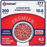 Crosman Magnum Domed .177 Qty 200 Air Gun Pellets 10.6gr L128