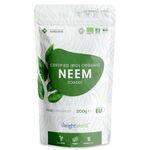 Organic Neem Powder 200g - for Hair Care, Skin Care, Gut & Oral Health - Neem Leaves Organic Powder Certified by Soli Association - Rich in Vitamin C & Minerals - Vegan, Unadulterated & Non-GMO