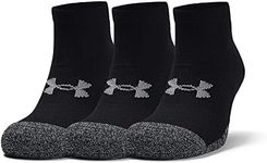 Under Armour Mens UA Heatgear Locut Anti-Odor Arch Support Mesh Socks