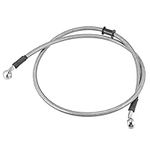 Motoforti 100cm 39.37" Motorcycle ATV Braided Brake Clutch Oil Hoses Line Pipe