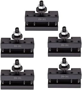 maXpeedingrods 250-201 BXA #1 Quick Change Turning & Facing Lathe Tool Post Holders (Set of 5), for BXA Tool Posts 250-200 or 250-222