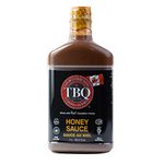 TBQ Honey Sauce aka TBQ Sweet Sauce 1L 35.2fl.oz. BBQ Sauce Great on Ribs, Chicken & Steaks Kosher, Vegetarian, Gluten Free, All Natural, No Fillers