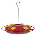 Perky-Pet 282-1SR Oasis Plastic Hummingbird Feeder – 16 oz,Red