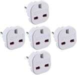 Pack of 5 Travel Adapter | UK to Eu