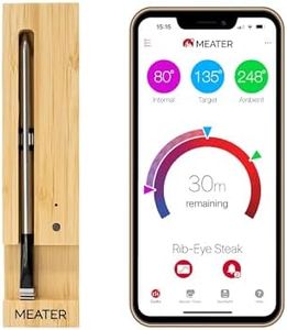 MEATER | The Original True Wireless Smart Meat Thermometer for The Oven Grill Kitchen BBQ Smoker Rotisserie with Bluetooth and WiFi Digital Connectivity