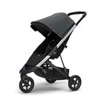 Thule Spring Stroller - Compact Baby Stroller Perfect for Everyday Use - Features 5-Point Harness, Lightweight and Compact Design, Vented Canopy with See-Through Mesh, Padded Reclining Seat