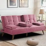 Meilocar Sofa Bed Velvet, 60" Loves